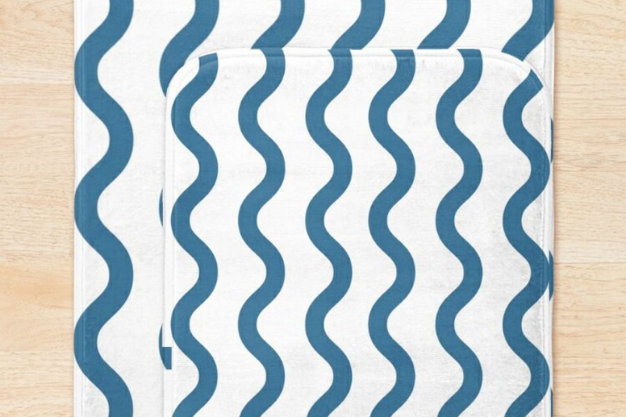 alfombrilla de baño diseño