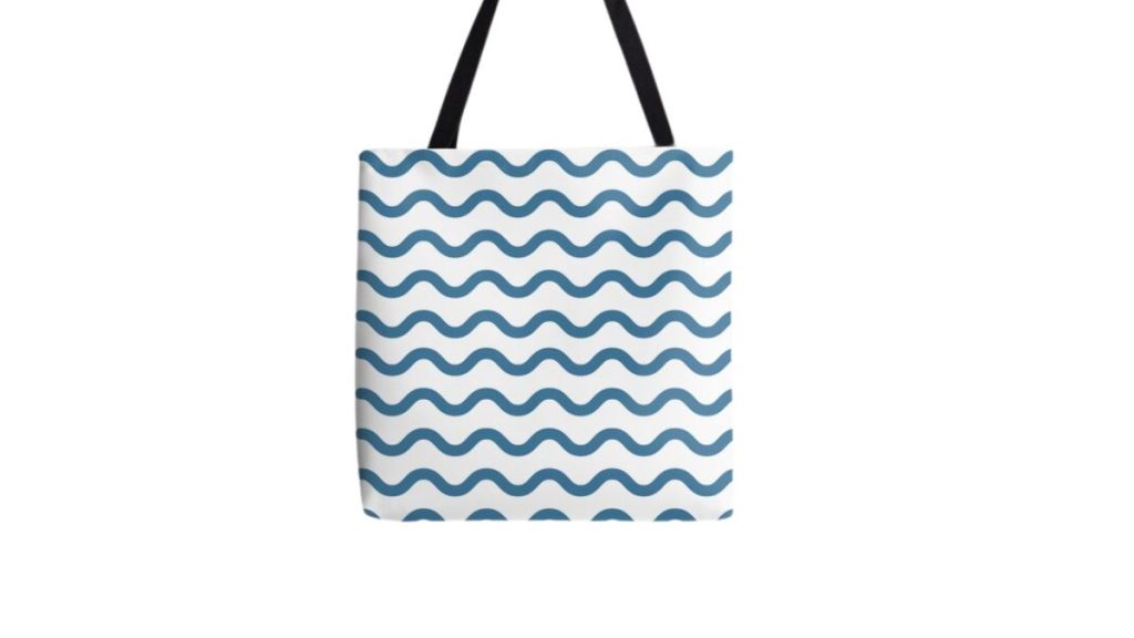 bolsa de mano estampada