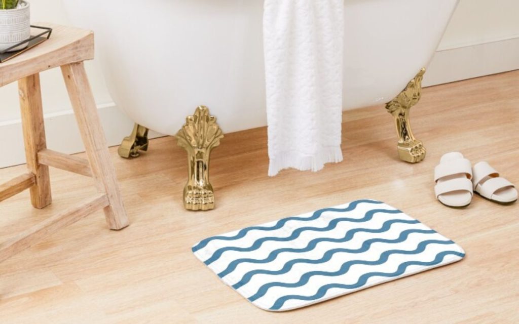 alfombra de baño